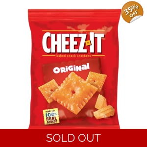 Cheez-It Original - Cheez its Baked Snack Crackers - 42g Bag